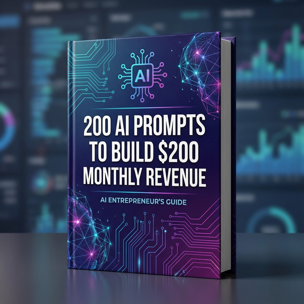 200 AI Prompts E-book Cover